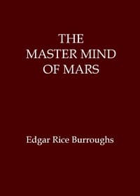 The master mind of Mars book cover