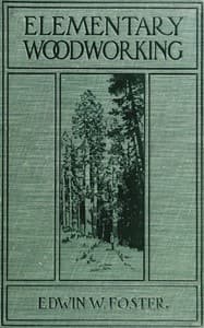 Elementary woodworking book cover
