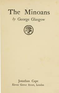 The Minoans book cover