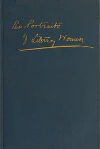 Pen-portraits of literary women book cover