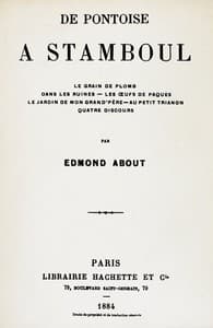 De Pontoise à Stamboul