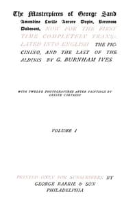 The Piccinino, Volume 1 (of 2)