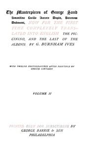 The Piccinino, Volume 2 (of 2); The last of Aldinis