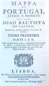 Mappa de Portugal antigo, e moderno, tomo 1 (of 3): Parte I, II