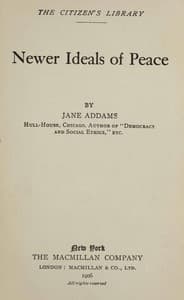 Newer ideals of peace book cover