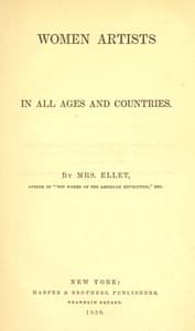 Women artists in all ages and countries
