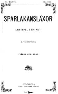 Sparlakansläxor