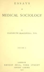 Essays in medical sociology, Volume 1 (of 2)