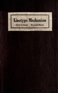 Linotype mechanism