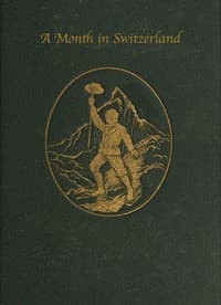 A month in Switzerland book cover