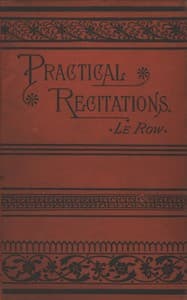 Practical recitations
