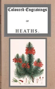 Coloured engravings of heaths; vol. 2 book cover