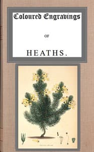 Coloured engravings of heaths; vol. 3 book cover