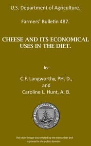 Cheese and its economical uses in the diet