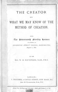 The Creator, and what we may know of the method of creation book cover