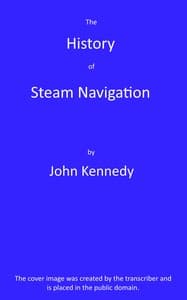 The history of steam navigation book cover
