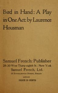 Bird in hand book cover