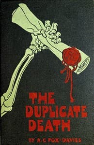 The duplicate death book cover