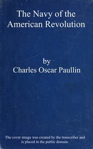 The Navy of the American Revolution book cover
