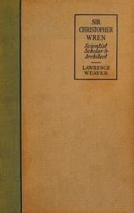 Sir Christopher Wren book cover
