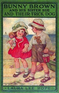 Bunny Brown and his sister Sue and their trick dog