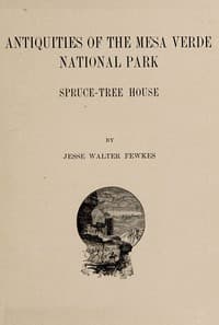 Antiquities of the Mesa Verde National Park book cover