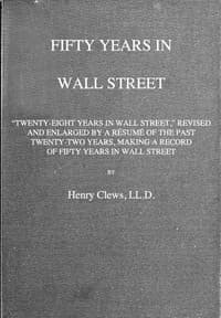 Fifty years in Wall Street book cover
