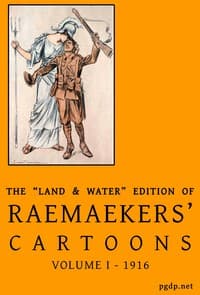 The "Land & Water" edition of Raemaekers' cartoons, volume 1 book cover