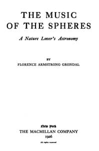 The music of the spheres book cover