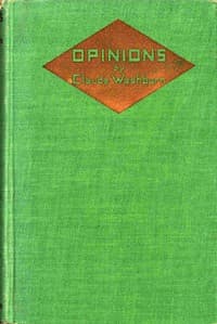 Opinions book cover