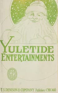 Yuletide entertainments book cover