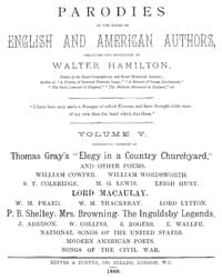 Parodies of the works of English & American authors, vol. V