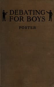 Debating for boys