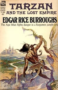 Tarzan and the lost empire book cover
