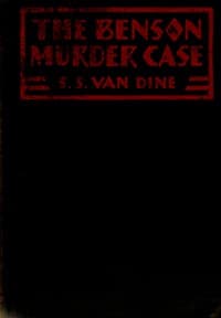 The Benson murder case