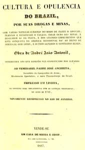 Cultura e opulencia do Brasil por suas drogas e minas book cover