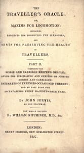 The traveller's oracle; or, maxims for locomotion, part 2 (of 2)