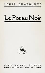 Le pot au noir