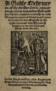 A godly medytacyon of the christen sowle, concerninge a loue towardes God and hys Christe