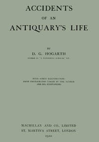 Accidents of an antiquary's life book cover