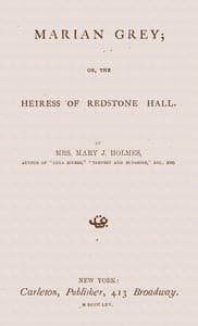 Marian Grey book cover