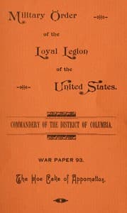 The hoe cake of Appomattox book cover