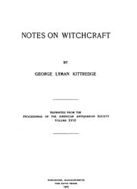 Notes on witchcraft book cover