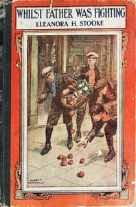 Whilst father was fighting book cover