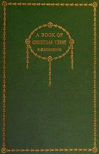 A book of Christmas verse