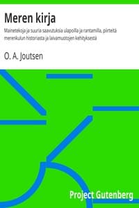 Meren kirja book cover
