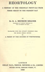 Heortology book cover