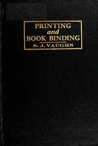 Printing and bookbinding for schools