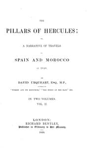 The pillars of Hercules book cover