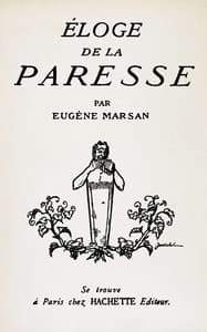 Éloge de la paresse